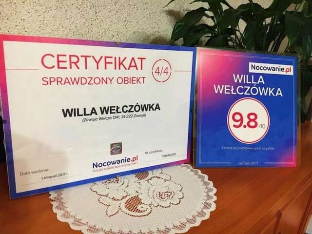 Фермерские дома Willa Wełczówka Завоя-6